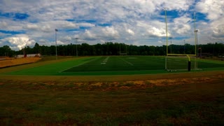 Empty ball field