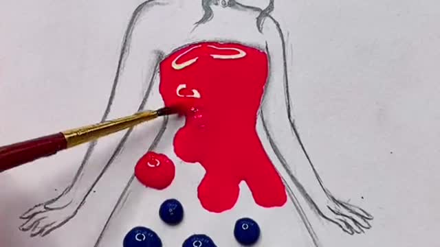 ❤️🔥 #drawing #painting #watercolor #acrylic #artist #satisfying.mp4