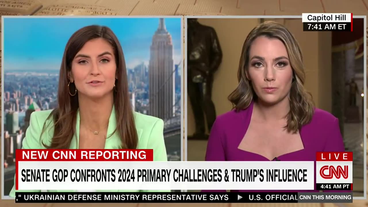 Senate GOP Confronts 2024 Primary Challenges & Trump's Influence