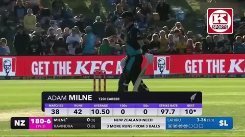 New Zealand vs Sri Lanka 3rd t20 highlights 2023