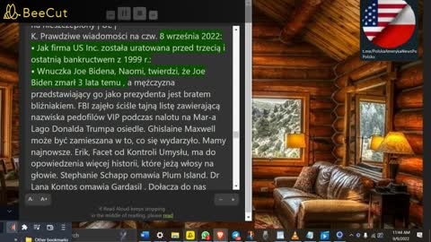 10 WRZESIEN 2022❌ PRZYWROCONA REPUBLIKA❌CODZIENNY RAPORT JUDY BUYINGTON❌AUDIO👉❌31 MIN PO POLSKU❌
