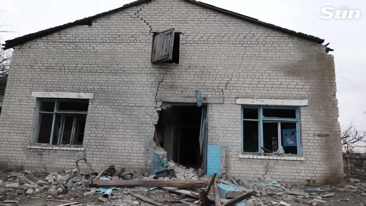 Footage shows extent of devastation in Kharkiv, Ukraine