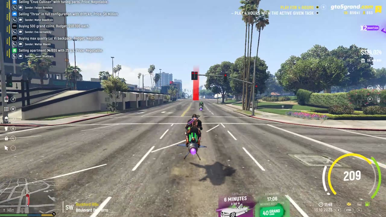 GTA V - Grand RP EN1 - Corrida Futurista de 13/10/2023 - 11:47