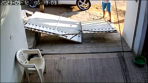 Uncle Accidentally Dismantles Gate