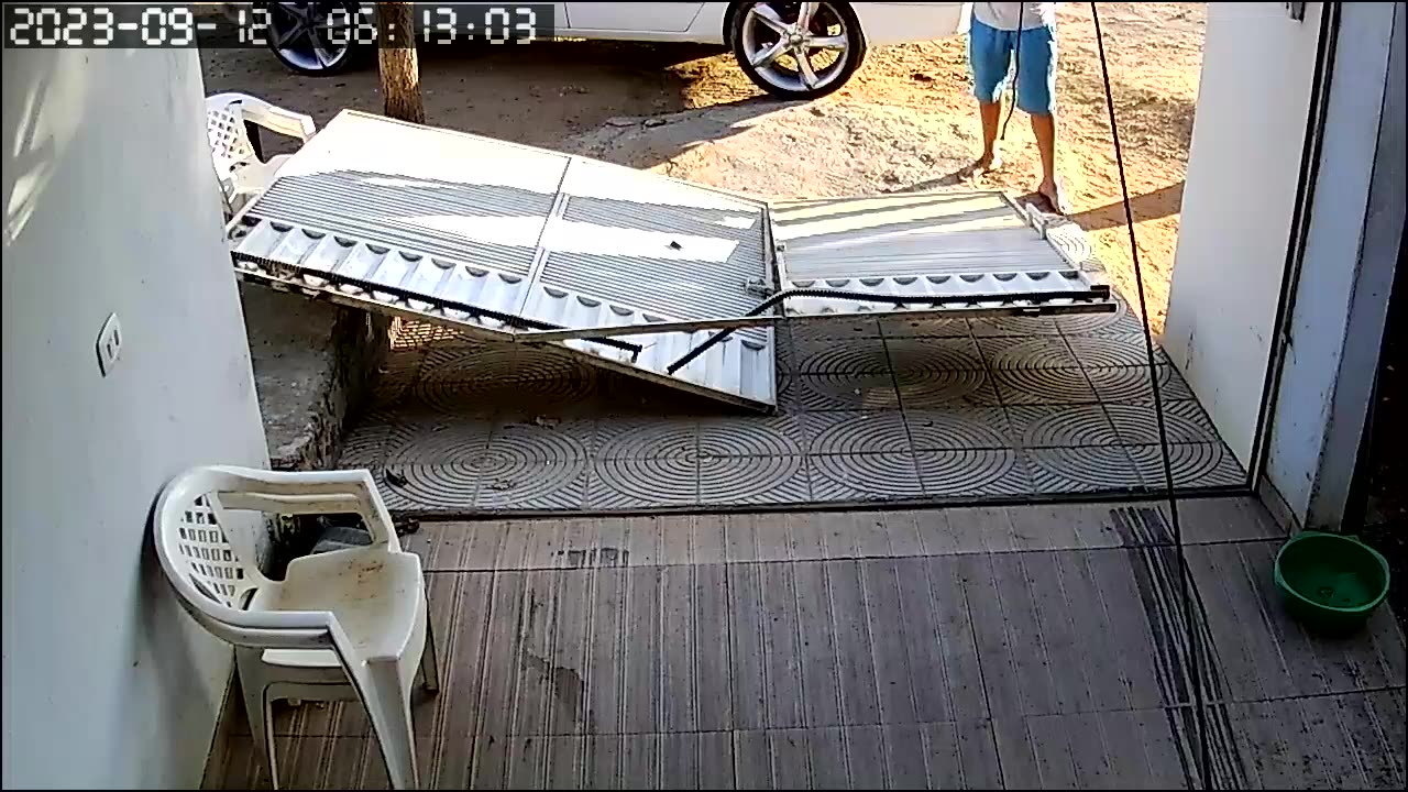 Uncle Accidentally Dismantles Gate