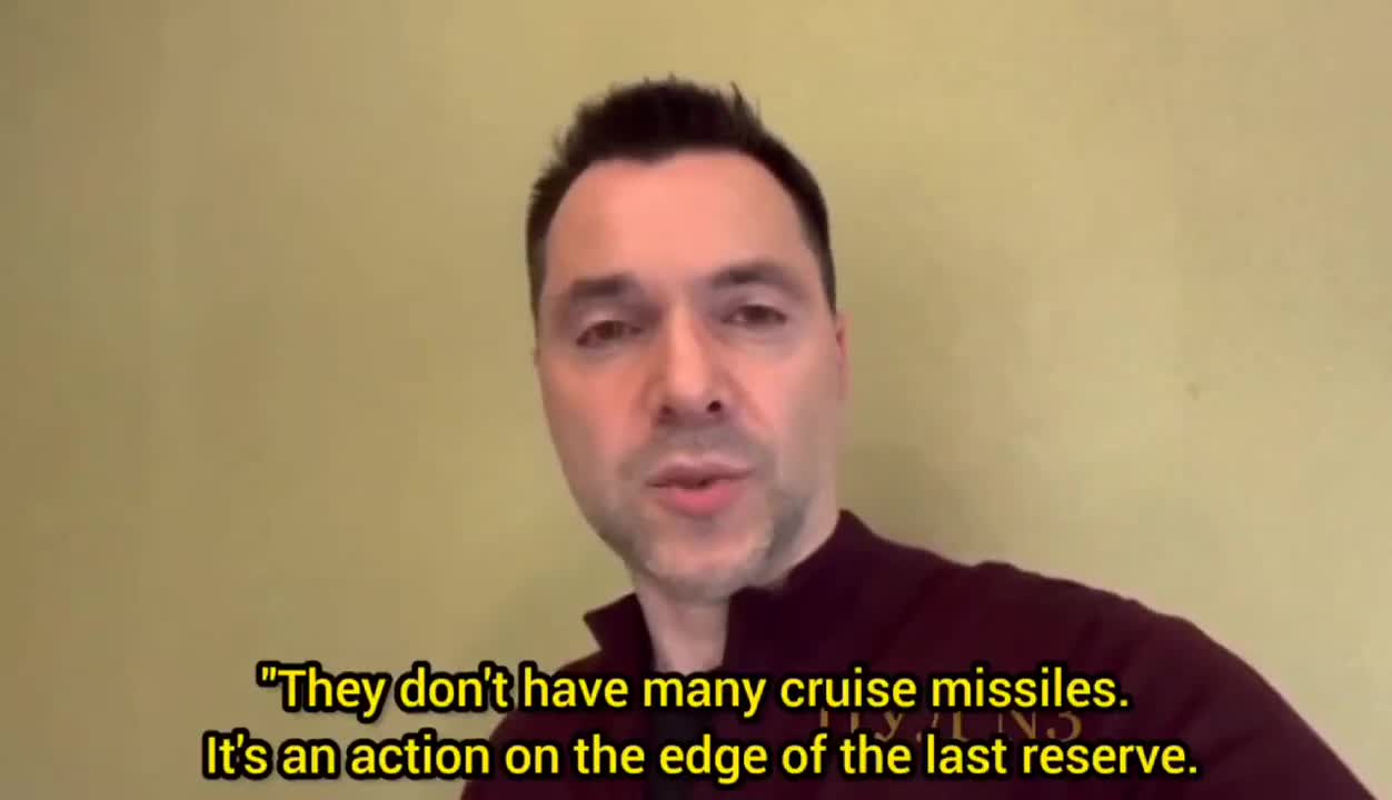 Arestovich has his Baghdad Bob moment.