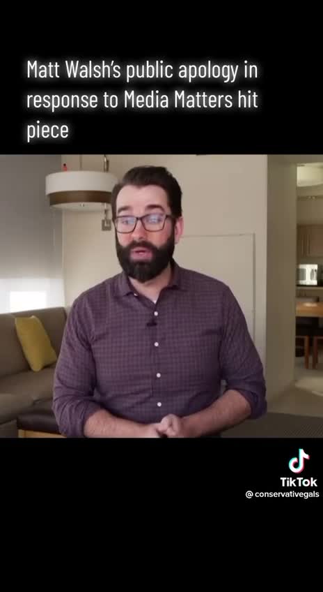 Matt's Public Apology