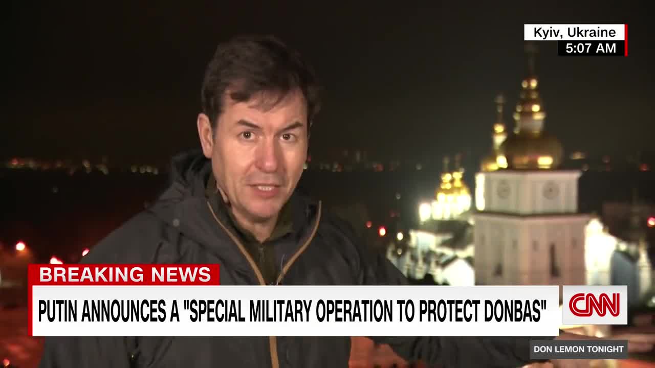 CNN report from Kiev