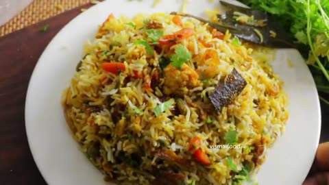 Quick and Easy Homemade Hyderabadi Veg Dum Biryani Recipe in Telugu