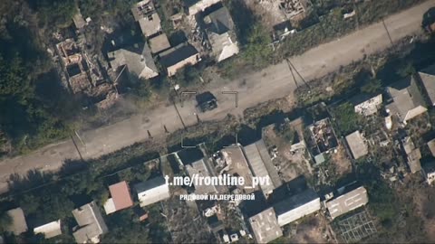 Ukrainians Appear Unfazed as a Kamikaze Attacks Their Comrade