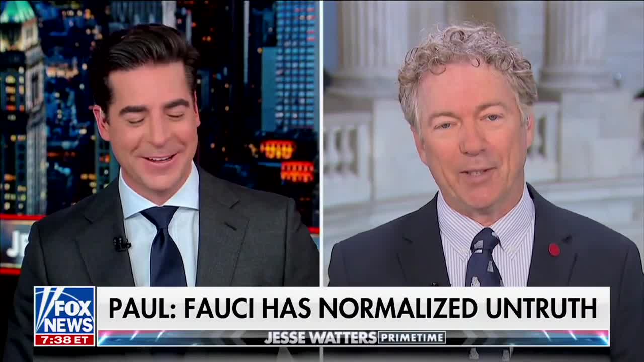 Dr. Rand Paul Hammers Fauci's Complaints About 'Normalizing Untruths'