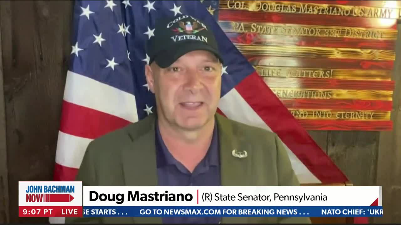 The next Governor of Pennsylvania -- Col Doug Mastriano