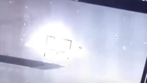 Footage of a Guided Missile Strike