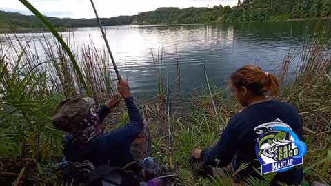 Fishing di danau terbesar