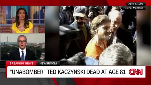 'Unabomber' Ted Kaczynski dies in prison. Ex-FBI official describes how he was caught