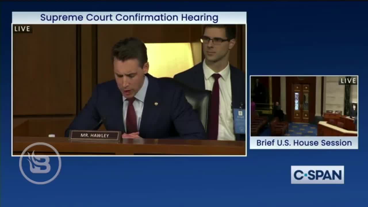 Sen. Hawley STUNS America, Exposes Biden SCOTUS Nominee’s Shocking History