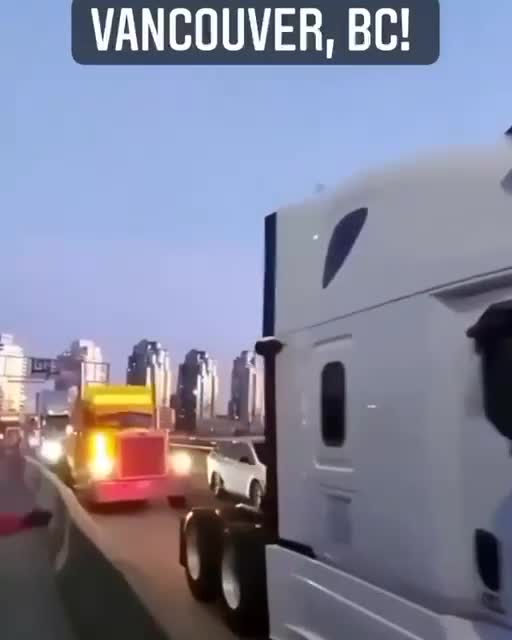 Canada's Trudeau Looks Like an Idiot for saying "Truckers are a fringe group."