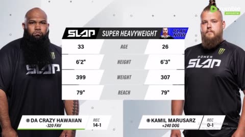 Da Crazy Hawaiian vs Kamil Marusarz