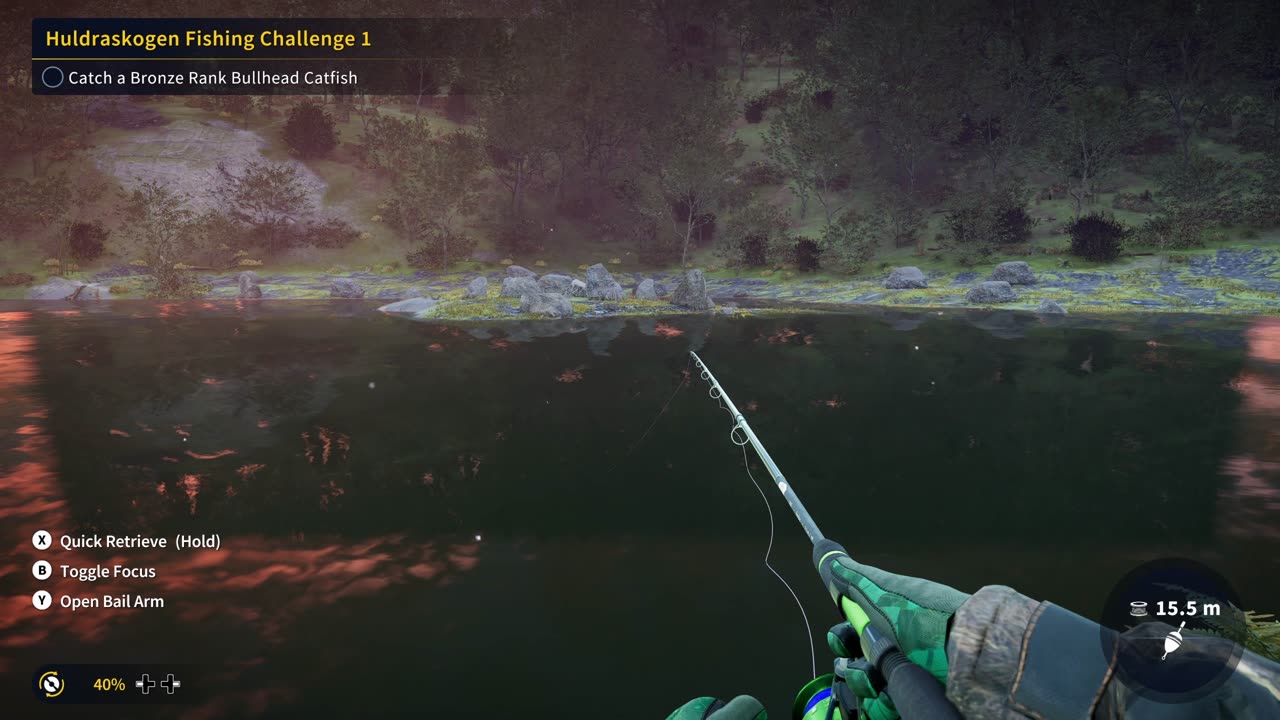 COTW The Angler Trollspret Nature Reserve Huldraskogen Fishing Challenge 1