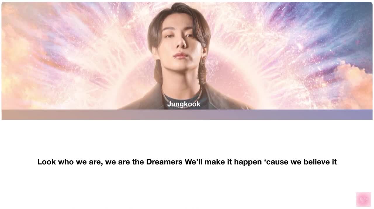 Dreamers - JUNGKOOK From BTS
