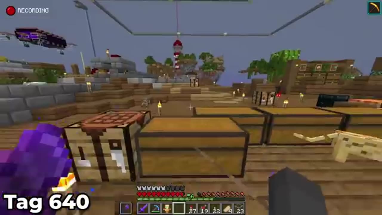 Ich Überlebe 700 Tage in ONE BLOCK Minecraft Hardcore