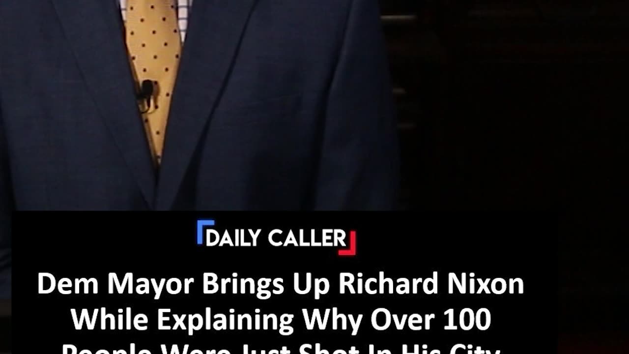 Democratic Mayor Appears to Blame Chicago Gun Violence on President Richard Nixon