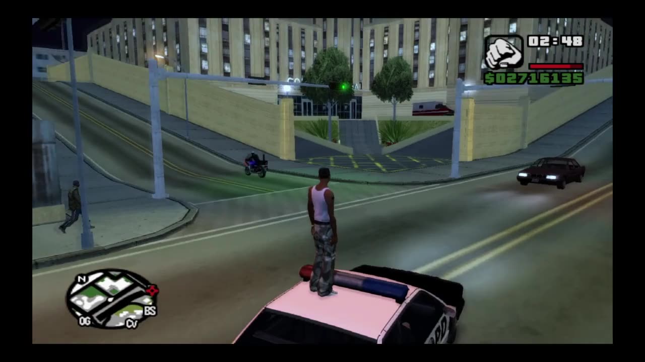 Grand Theft Auto San Andreas Crazy Bike Cop