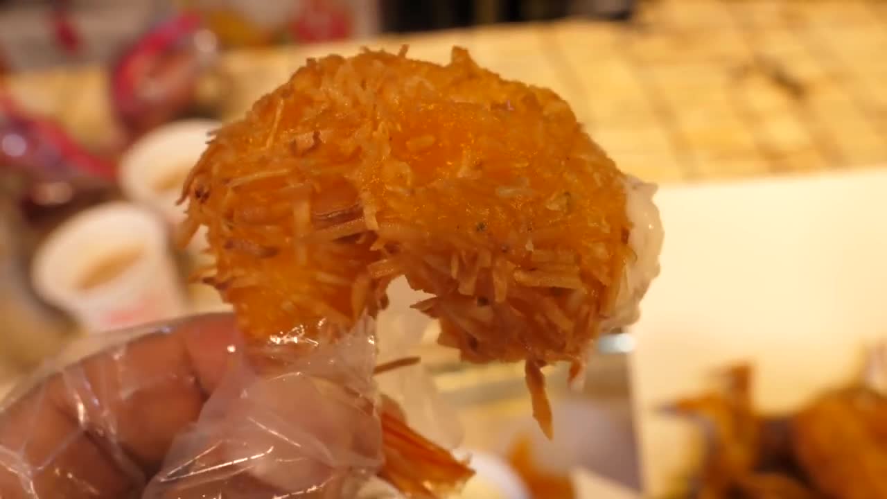 Fried Master! Fried Baby Crab , Fried Coconut Shrimp, Fried Chicken - TOP 3 / Korean Street Food