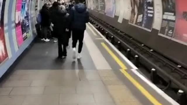 The Tube aka trains in London are very clean and efficient