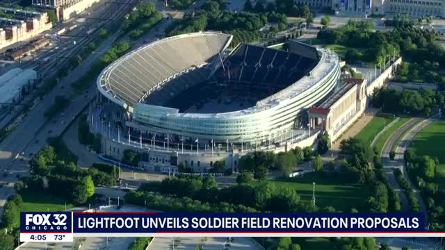 Lori Lightfoot floats idea of a dome over Chicago's Soldier Field_Cut