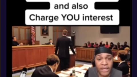 Banks Loan You ...YOUR OWN MONEY & CHARGE YOU INTEREST 🙄🤦‍♀️