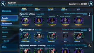 Star Wars Galaxy of Heroes F2P week 8