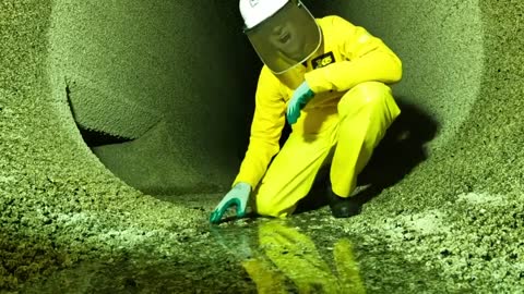 Barnacle scraping at Ballard Locks_3