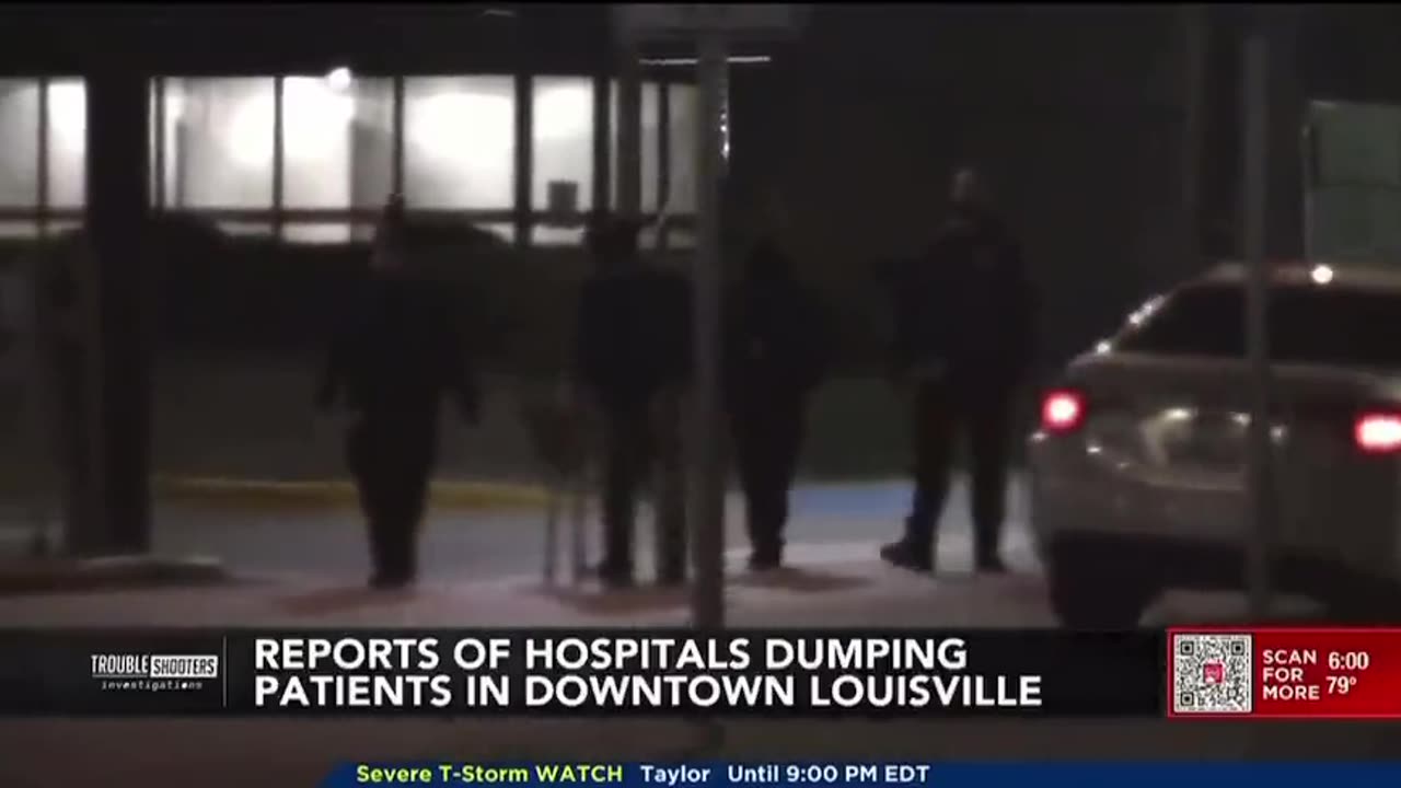 Ambulances dump people on the sidewalk because they don't have HEALTH INSURANCE