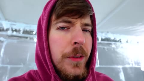 MrBeast Survived 24 Hours Straight In Ice