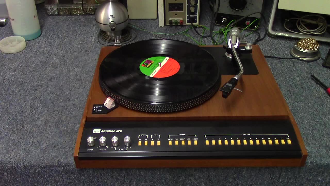 ADC ACCUTRAC 4000 Turntable - repair & testing