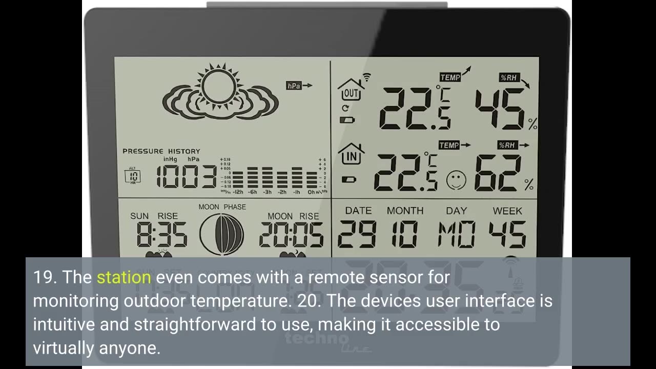 Technotrade Technoline WS 9767 Temperaturstation