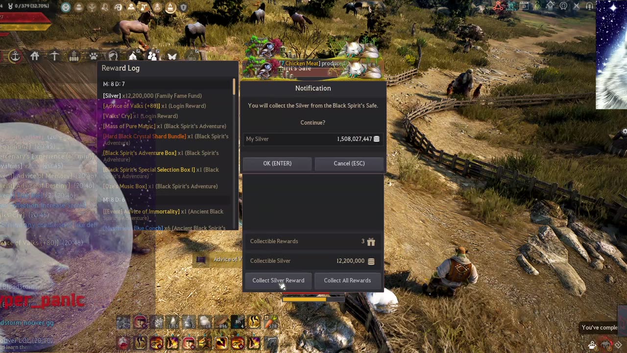 Black Desert Guardian Gameplay doing Sailing & Bartering