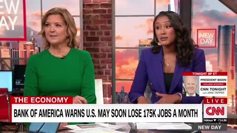 As Bank Of America Warns The US Will Lose "175,00 Jobs A Month" CNN Loses It