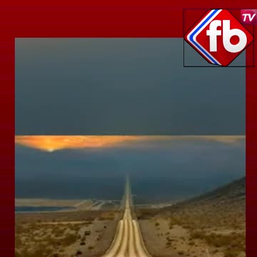 ఒక్క మలుపు లేకుండా 256 కి.మీ రహదారి | #shorts #viralvideo | FBTV NEWS