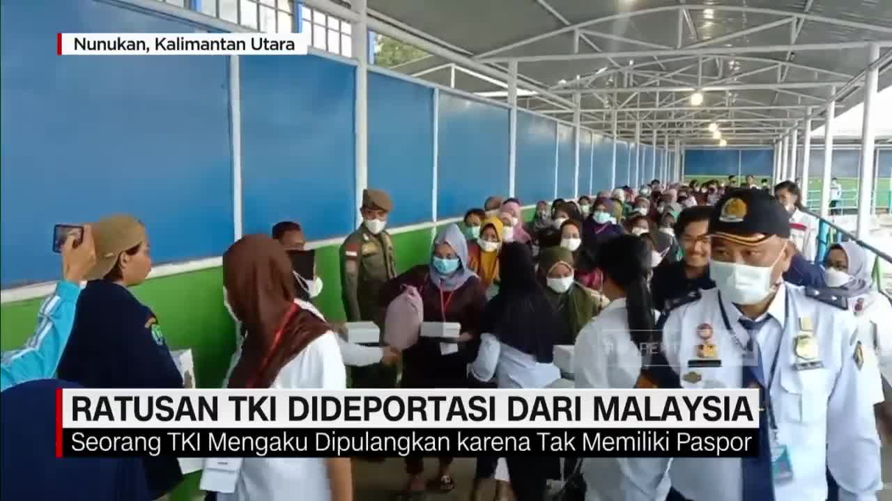 Ratusan TKI Dideportasi dari Tawau Malaysia Karena Tak Memiliki Paspor