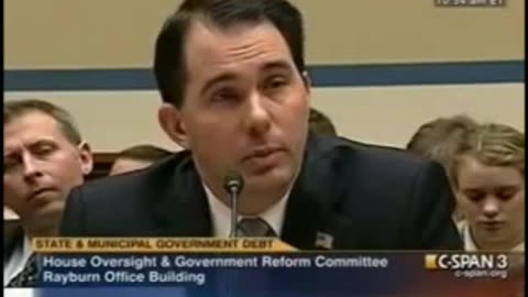 Scott Walker and Dennis Kucinich (2011)