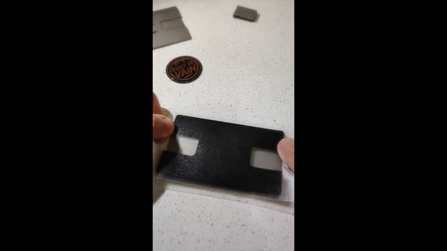 CryptoTag Wallet Wrap / Skin Install Guide - www.builtinvain.com