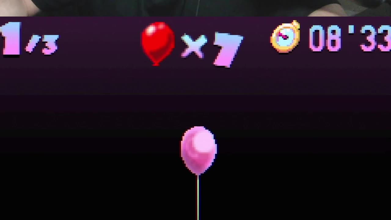 There's something wrong with these balloons | Kitty Kart 64 - #shorts #gaming #itchio #horrorgaming