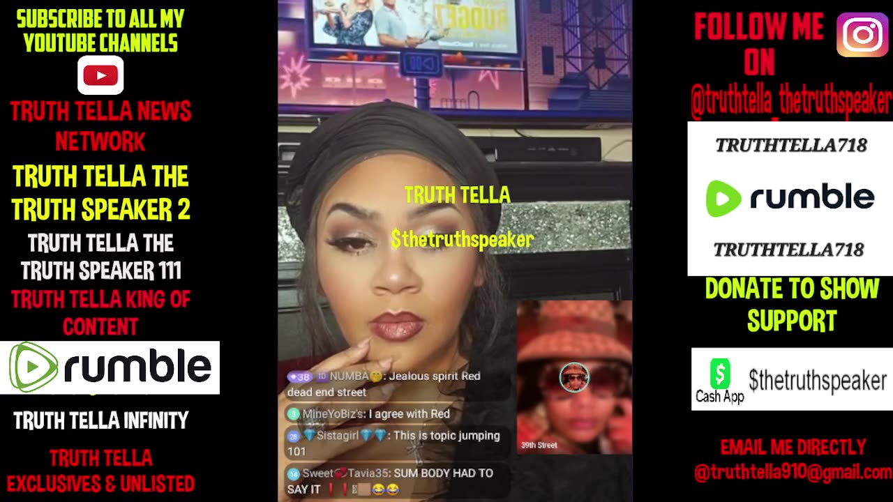 RED39 READS NONY FOR FILTH ON LADYBEE LIVE