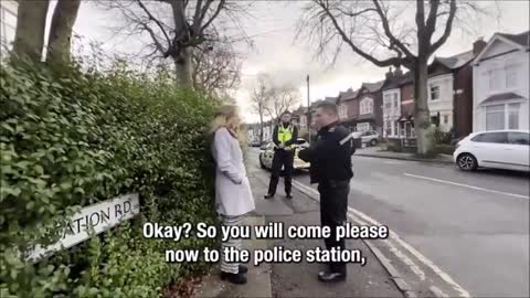 ARRESTED FOR PRAYING IN THE UK