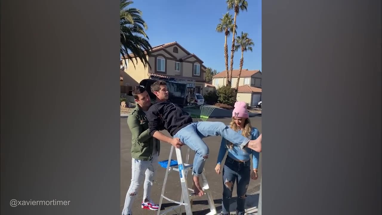 Walking on the street light