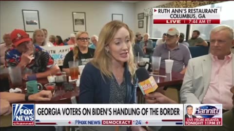 Georgia voters on Biden's handling of the border