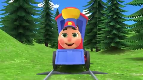 Train Choo Choo Song | Lalafun Nursery Rhymes & Kids Songs