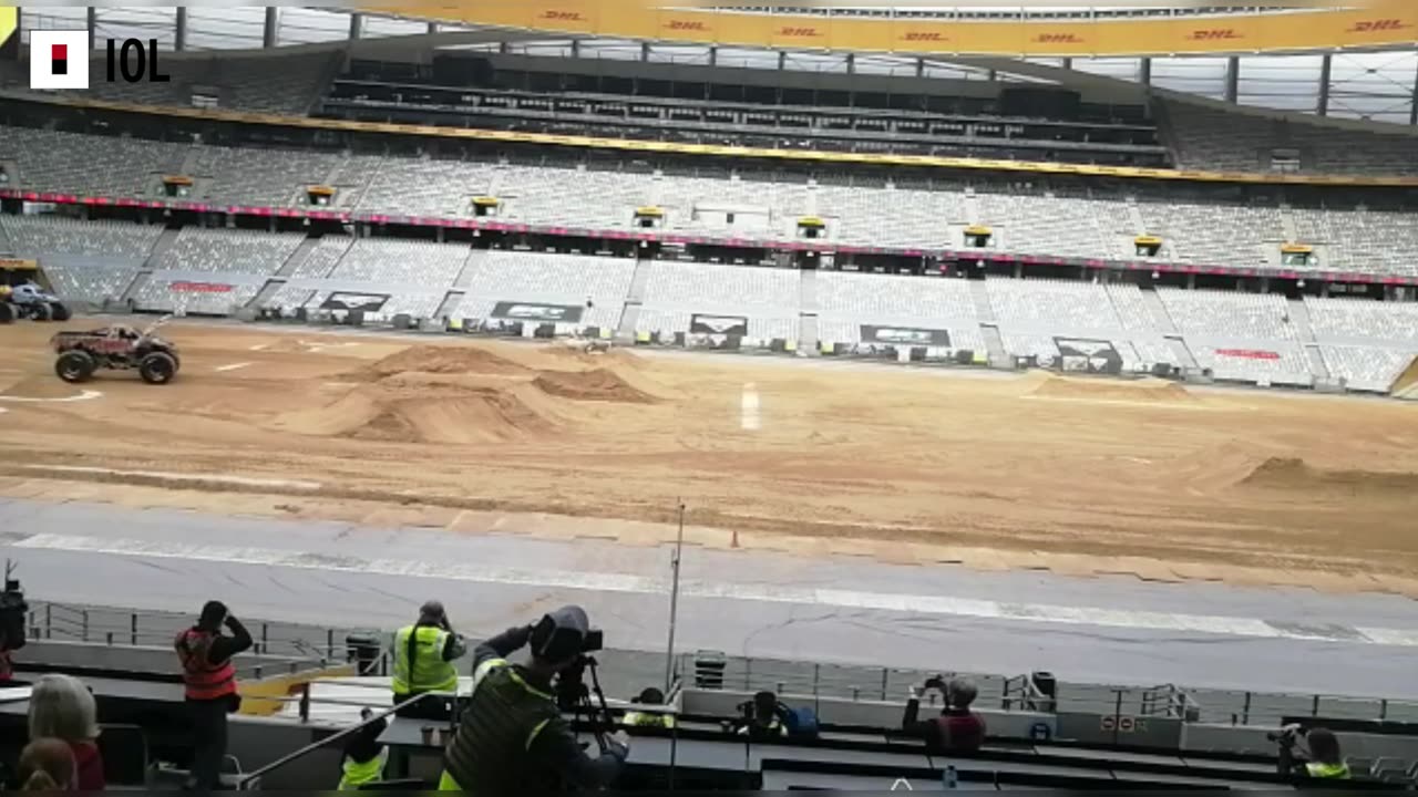 Watch: Sold out Monster Jam at Cape Town Stadium